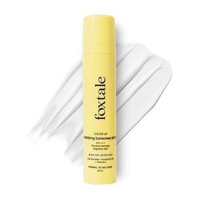 Foxtale SPF 70 Gel-Cream Sunscreen for Oily Skin | Oil Control Sunscreen with PA