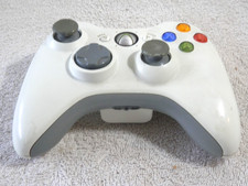 Microsoft Xbox 360 White Wireless Controller ...