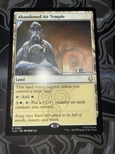 Magic: The Gathering Abandoned Air Temple 0263 Avatar TLA Rare Land