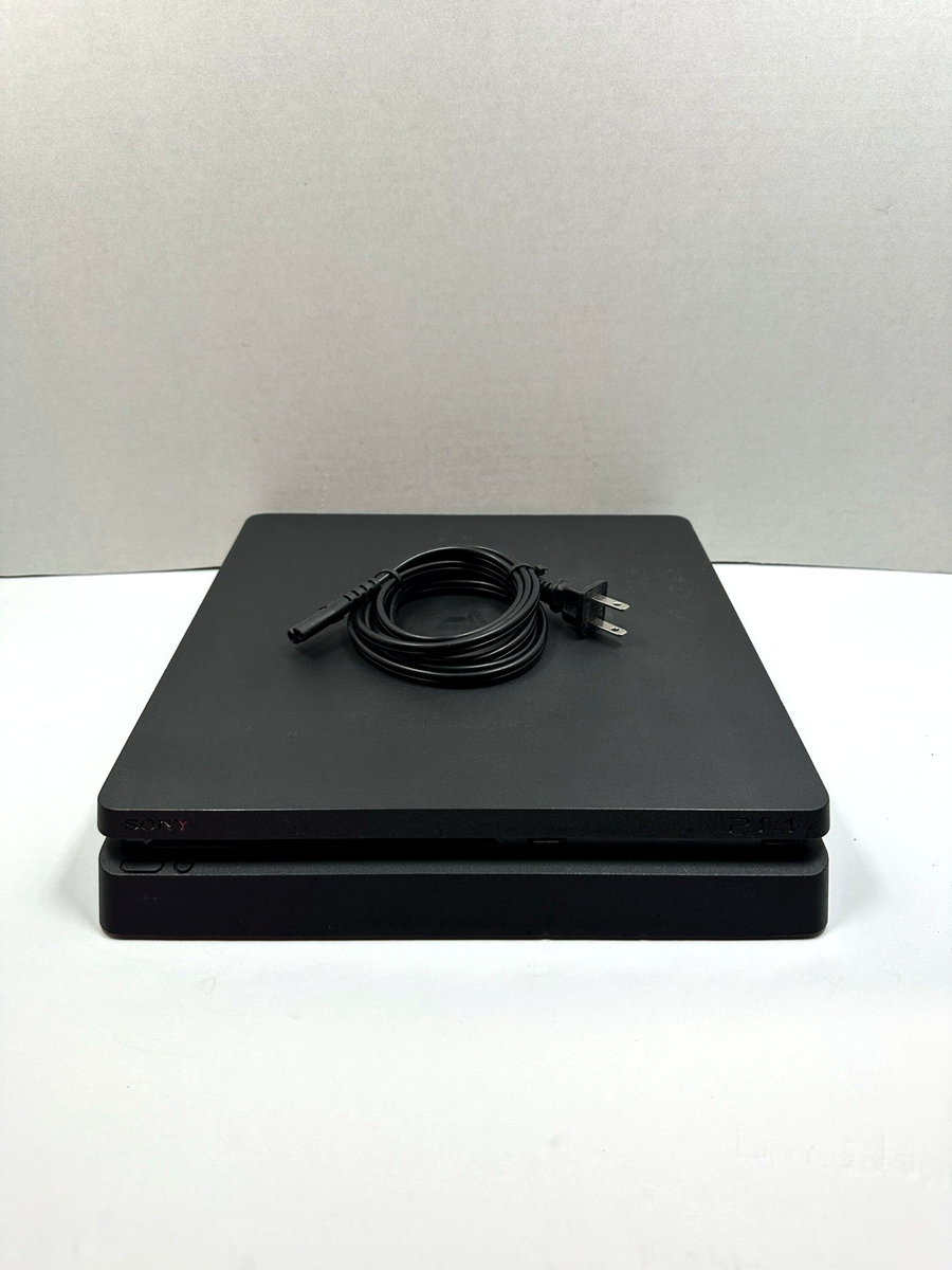 PS4スリム500GB CUH-2100A Sony PlayStation 4 Slim 500GB Jet Black Gaming Console with