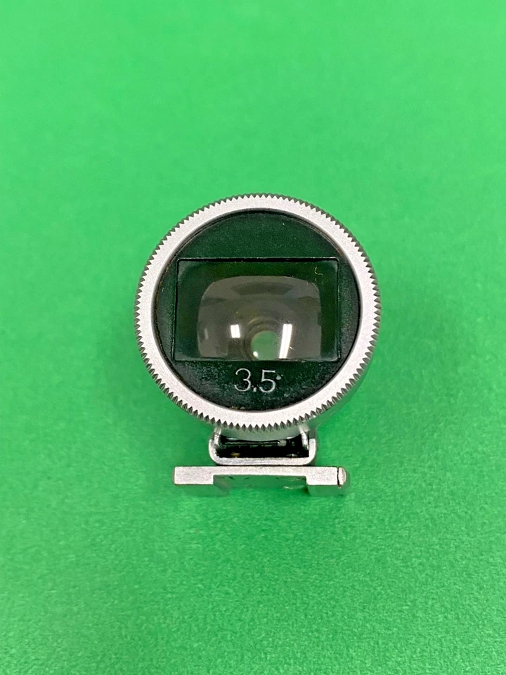 NIPPON KOGAKU (NIKON) 3.5CM CHROME VIEWFINDER, VERY EARLY "TOKYO" w/ CASE, RARE - Image 2 of 4