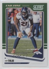 2018 Score End Zone 2/6 Aqib Talib #100 h3a