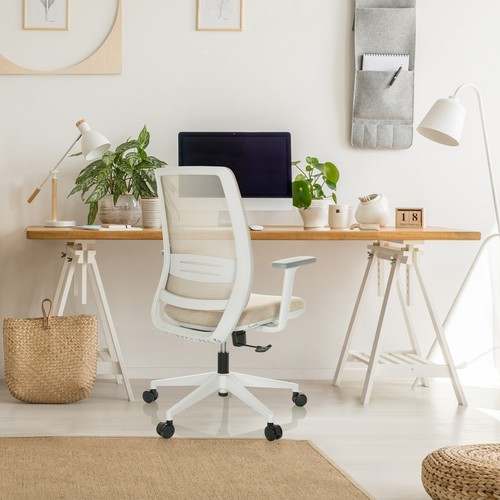 Schreibtischstuhl Bürostuhl ergonomisch Mesh Drehstuhl PROFONDO Netz hjh OFFICE - Bild 5 von 24