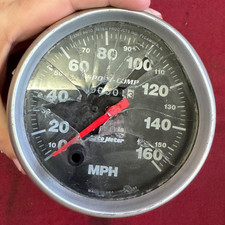 Autometer 3995 5 Speedometer 0-160 Mph Mechanical Sport-comp Glass Shattered Autometer 3995 5 Speedometer 0-160 Mph Mechanical Sport-comp Glass Shattered