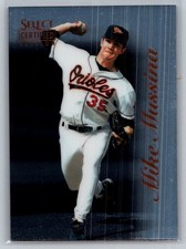 1996 Select Certified Baseball #12 Mike Mussina - VG - Baltimore Orioles