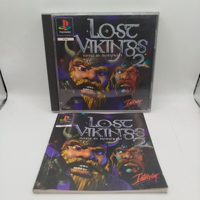 Lost Vikings 2 Video Game for Sony Playstation 1 Pal Ps1 Complete Great