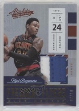 2016 Panini Absolute Frequent Flyer Materials Prime 7/10 Kent Bazemore #36 z7j