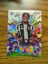 2024 Topps Chrome Soccer Golaso Refractor Samuel Mbangula Mls
