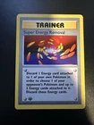 Pokémon Super Energy Removal 1st Edition Base Set Rare Trainer 79/102 English