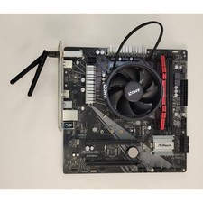 AsRock B450/ac AMD Ryzen 5, 8GB Ram, I/O Shie...