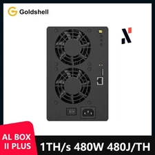 New Goldshell AL Box 2 Plus 1TH/s 480W ALPH Miner ALEPHIUM Mining With PSU