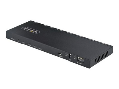 Startech 4-Port HDMI Splitter, 4K 60Hz HDMI 2.0 Video, HDMI-SPLITTER-44K60S