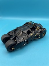Hot Wheels Elite 1:18 The Dark Knight Trilogy Batmobile Tumbler Rare Damaged