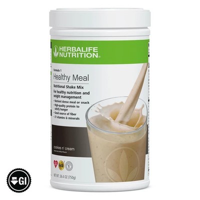 Formula 1 Healthy Meal Nutritional Shake Mix: Cookies 'n Cream 750 g-From USA