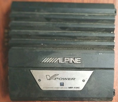 Alpine v power series amplifier 4/3/2 channel
