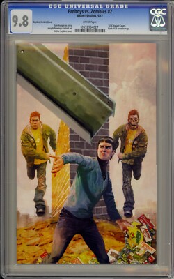 FANBOYS VS. ZOMBIES #2   CGC 9.8 NM/M - ARTHUR SUYDAM VIRGIN VARIANT   1 FOR 50
