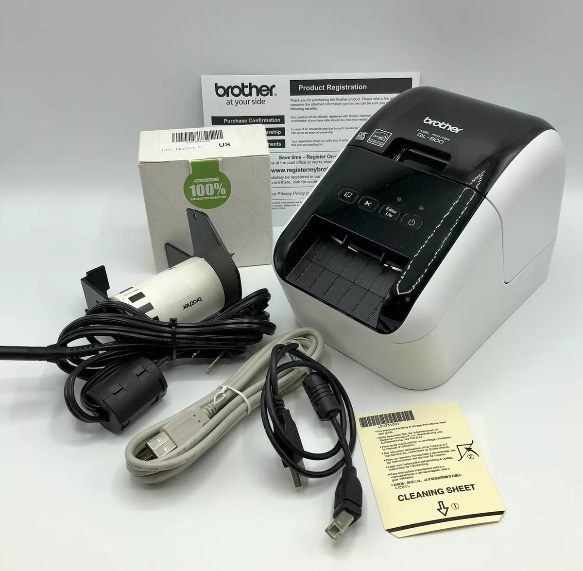 Tahiti Hurtig elev Brother QL-800 Label Printer /b | eBay