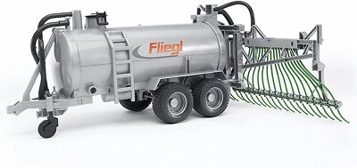 Bruder 02020 - Fliegl Fassanhänger mit Schleppschlauchverteiler - 1:16 Güllefass