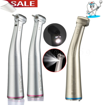 1:5/1:1 Dental LED Fiber Optic Contra Angle Increasing Handpiece Inner E-type US