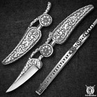 Custom Handmade Damascus Steel CAMPING FOLDING blade POCKET Knife Best Gift  — photo 1