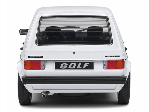 VW Golf Rabbit 1 L 4-door white Tuning diecast model car S1800211 Solido 1:18 - Picture 5 of 7