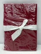 BRAND NEW Pottery Barn Belgian Flax Linen EURO Sham~Red Berry