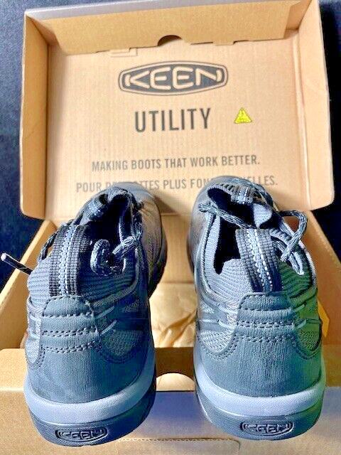 Scarpe da lavoro Keen FLINT II SPORT ferro forgiato nero uomo 7 5 EE punta antinfortunistica