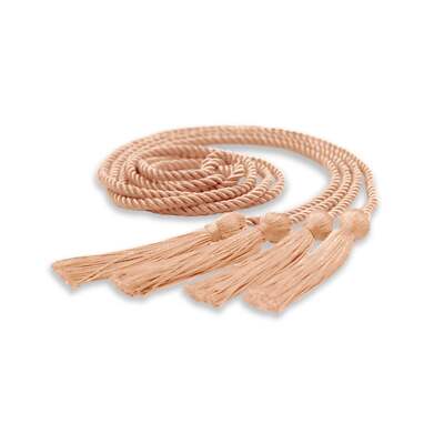 Endea Graduation Double Honor Cord Peach for High School & College