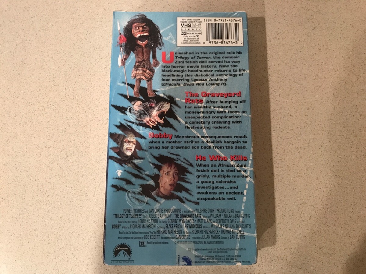 Trilogy Of Terror II (VHS, 1996) Lysette Anthony | eBay