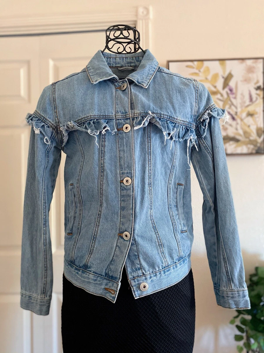 Rue 21 blue jean best sale jacket