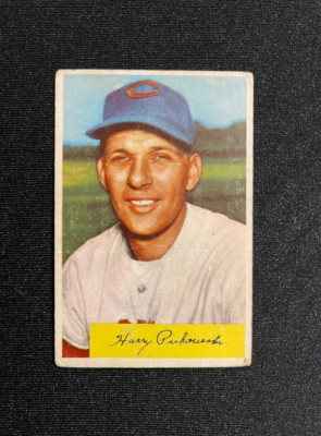 DCC: 1955 Topps Harry Perkowski Chicago Cubs GOOD+ Well Centered