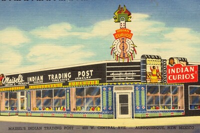 Albuquerque, New Mexico Maisel's Post NEW Sign - 12x18'' USA STEEL LG Size  3 lbs