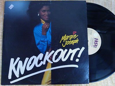 DISCO LP - MARGIE JOSEPH - KNOCKOUT! - UNHCRC 1983 HOUSTON CONNECTION - EX-/VG