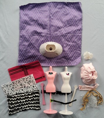 Harumika Designer Dress Form Set Harajuku Japan + Party Silver Spotlight Teile