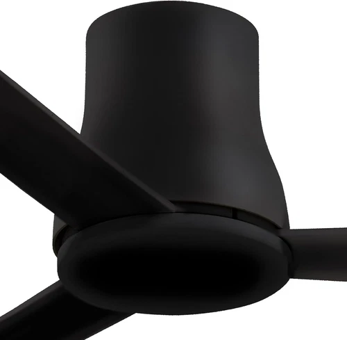 60" Outdoor Hugger Ceiling Fan with Remote - Coal Finish, F874-CL - Picture 3 of 6