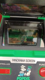 Nintendo Game & Watch Popeye Panorama Screen Model PG-92 1983 Junk From Japan