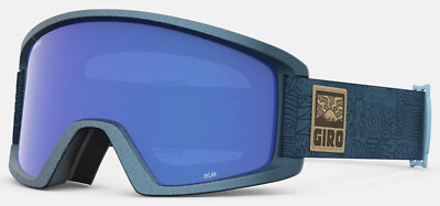 Giro DYLAN Goggle Brille Ano Blu OTG Vivid: Grey Cobalt S3 + Yellow S0 Scheibe