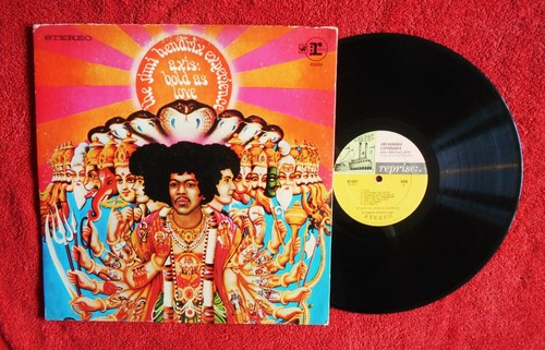 JIMI HENDRIX EXPERIENCE AXIS:BOLD AS LOVE ORIGINAL 1968 TRI-COLORED LBL LP