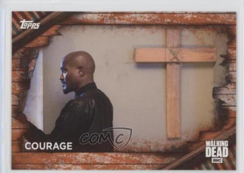 2017 Topps The Walking Dead Season 6 Rust Gabriel Stokes Courage #49 fm0 - Picture 1 of 3