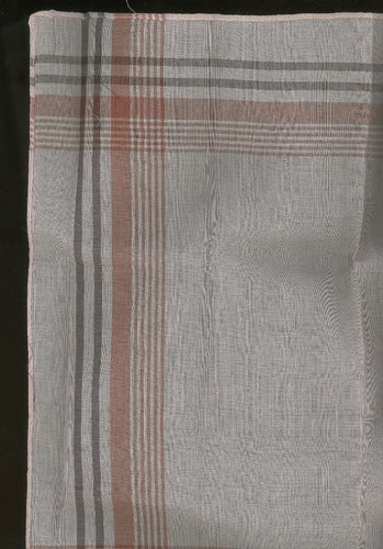 1 Package of Mens Handkerchiefs Thin Lt Wt 100% Cotton 2 Hankies about 14 1/2" - Picture 3 of 6