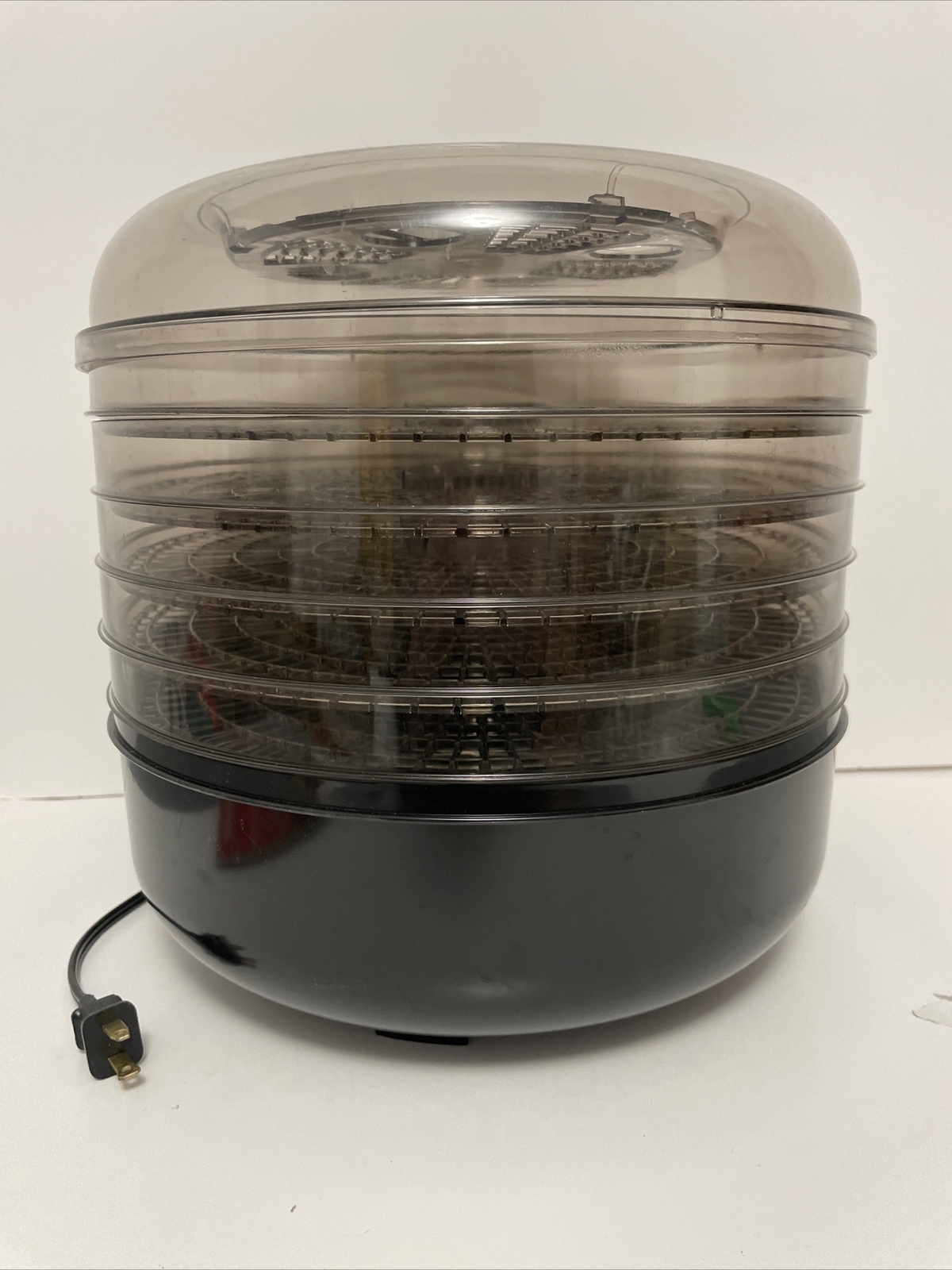 Ronco Vintage 5 Tray Electric Food Dehydrator Model 1876 eBay