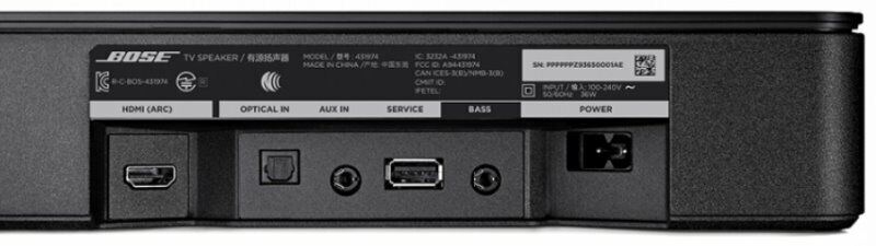 BOSE Solo Soundbar Series 2 Bluetooth TV Speaker with Remote, Wall Mount Kit
