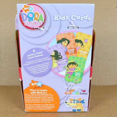 Dora the Explorer Backpack w/ Card Games - Picture 3 of 6