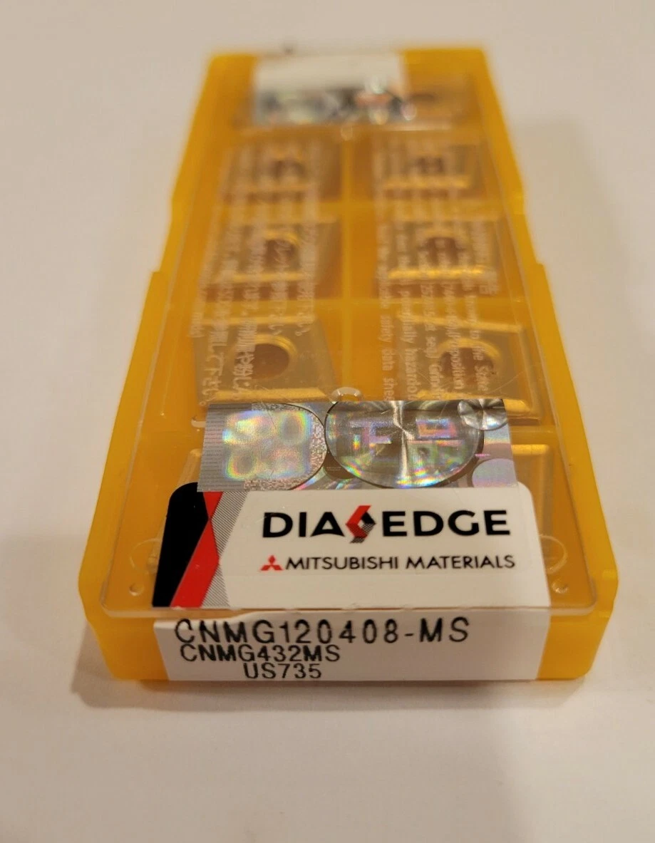 CNMG432MS US735 - MITSUBISHI - 10 PACK - NEW - CNMG120408-MS US735