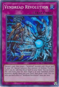 Vendread Revolution - EXFO-EN085 - Super Rare - Unlimited Edition x3 - Near Mint