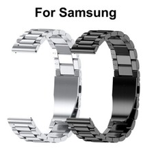 For Samsung Galaxy Watch Active 2 40 44mm Watch Band Stainless Steel Metal Strap