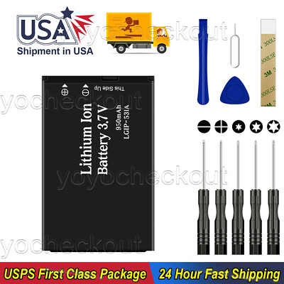 For Tracfone LG 442BG Repair Battery LG-IP531A SBPL0091403 Tool