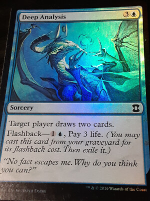 Deep Analysis FOIL , Eternal Masters , NM , MTG, FREE SHIPPING | eBay