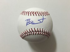 Blake Swihart Signed MLB Baseball Boston Red Sox