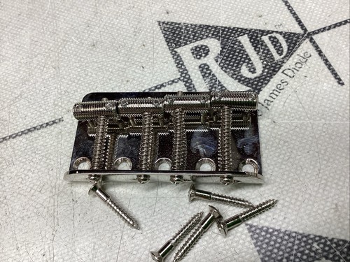 Squier Classic Vibe 4 String Electric Bass Guitar Bridge Threaded Nickel